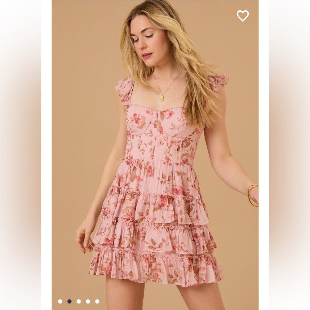 New with Tags Altar’d State Samantha Floral Mini Dress